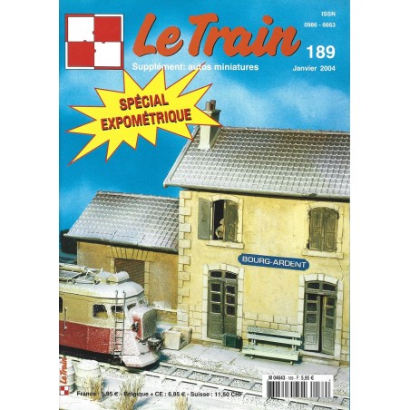 Le Train Revue N° 189 Janvier 2004