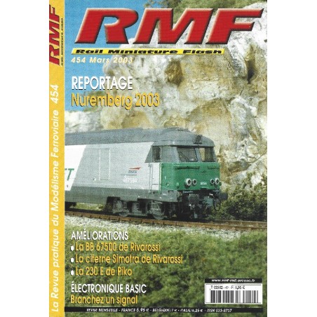Rail Miniature Flash N°454 Mars 2003, Magazine Occasion