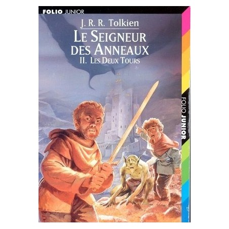 Le Seigneur des Anneaux Tome 2 : Les Deux Tours / J.R.R. Tolkien / Livre Occasion / Folio Junior Editions