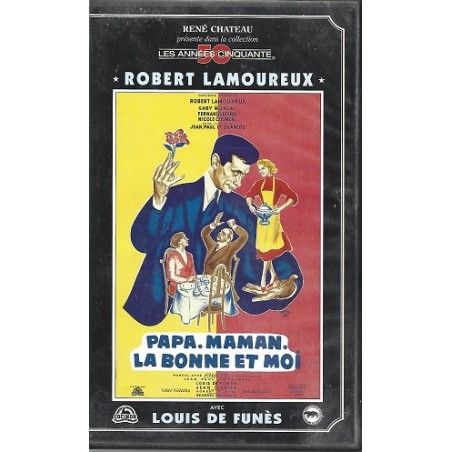 Papa, maman, la bonne et moi... (1954) VHS Occasion