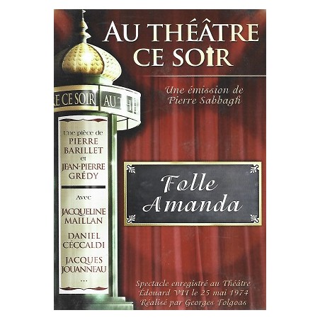 Folle Amanda (1974) Dvd Occasion