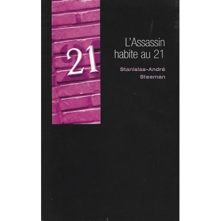 L'Assassin Habite Au 21, Livre de Stanislas-Andre Steeman