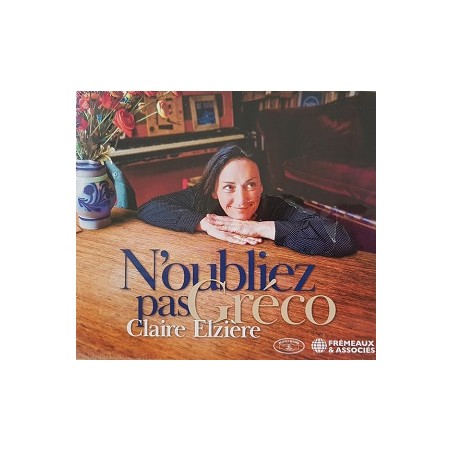 Claire Elzière - N'oubliez Pas Gréco Cd Album Neuf