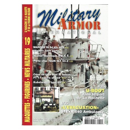 Military Armor International Magazine n°19, Magazine Occasion