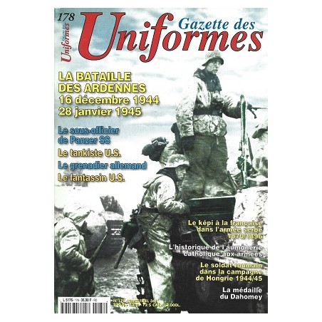 Gazette des Uniformes Magazine n°178, Magazine Occasion