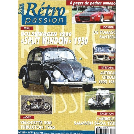 Rétro Passion Magazine n°129, Magazine Occasion