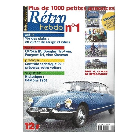 Rétro Hebdo Magazine n°01, Magazine Occasion