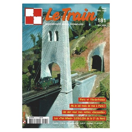 Le Train Revue N° 181 Mai 2003, Magazine Occasion