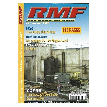 Rail Miniature Flash N°441 Janvier 2002, Magazine Occasion