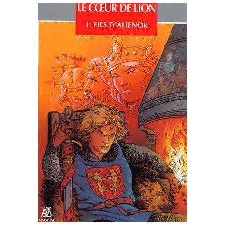 Bande dessinée Le Coeur de Lion T01 Fils d'Alienor, Serge Mogère