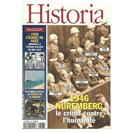 Historia n° 598 Octobre 1996
