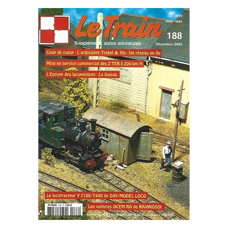Le Train Revue N° 188 Décembre 2003