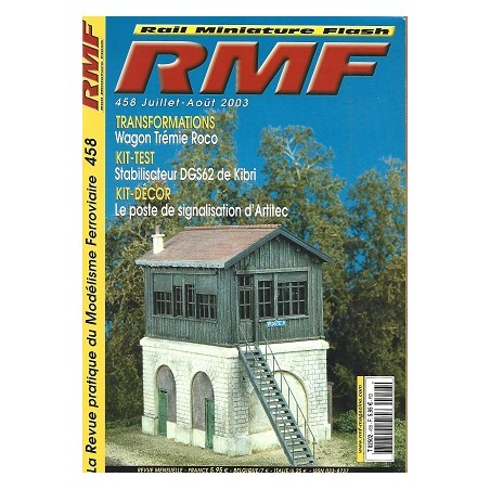Rail Miniature Flash N°458 Juillet-Aout 2003