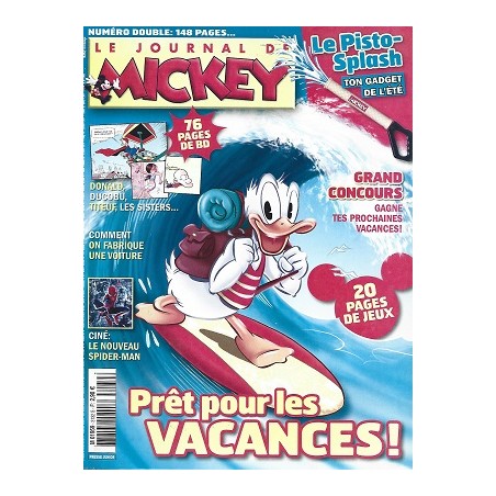 Le Journal de Mickey Magazine n°3132-3133