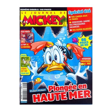 Le Journal de Mickey Magazine n°3192-3193