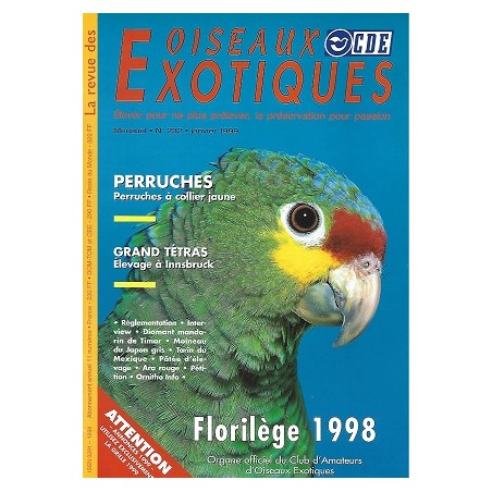 La Revue des Oiseaux Exotiques n°232