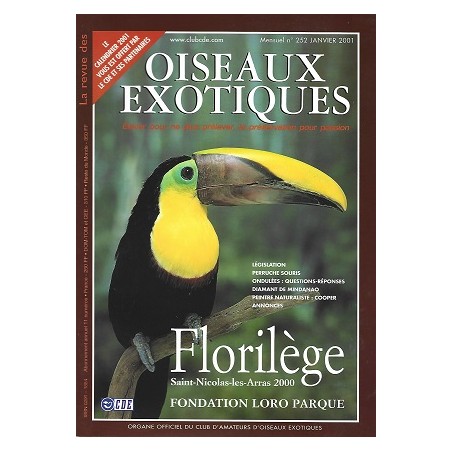 La Revue des Oiseaux Exotiques n°252