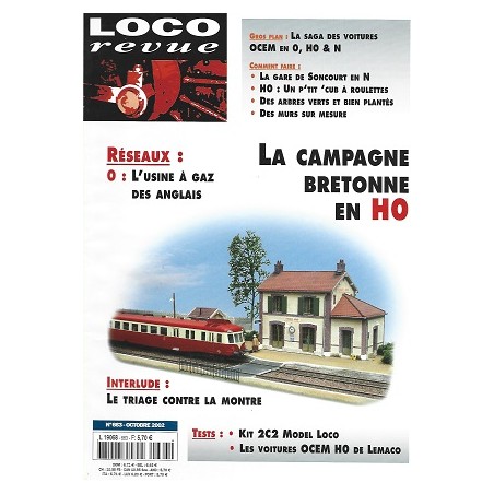 Loco Revue N°662 Octobre 2002