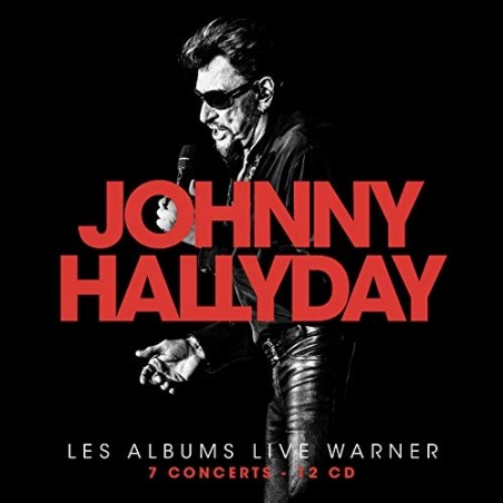 Johnny Hallyday Les Albums Live Warner Cd Album