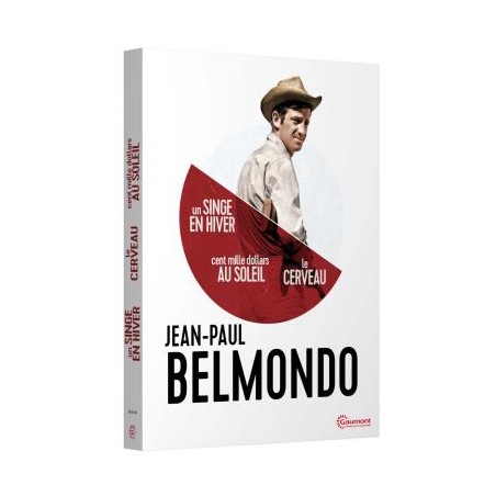 Jean-Paul Belmondo : Un Singe en Hiver + Cent Mille Dollars au Soleil + Le Cerveau