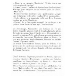 Dis-voir Maminette, Claude Sarraute