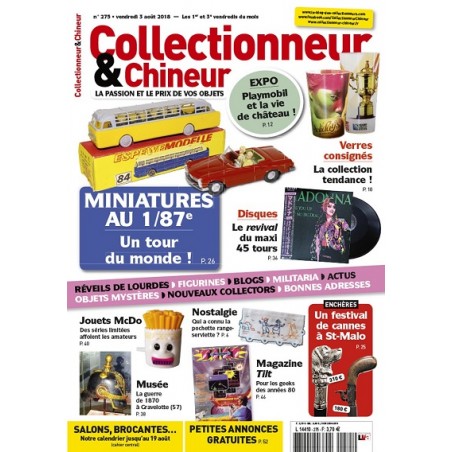 Collectionneur & Chineur n°275 Aout 2019