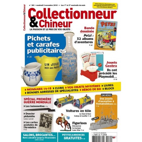 Collectionneur & Chineur n°281 Novembre 2018