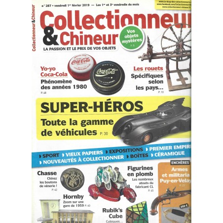Collectionneur & Chineur n°287 Février 2019