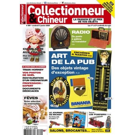 Collectionneur & Chineur n°309 Janvier 2020