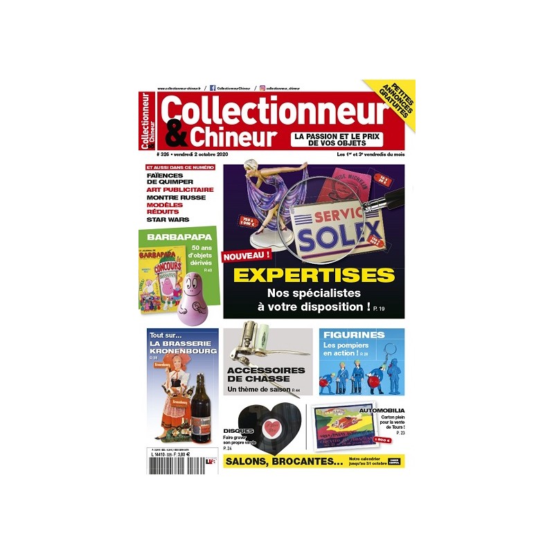 Collectionneur & Chineur n°326 Octobre 2020 Collectionneur & Chineur n°326 Octobre 2020