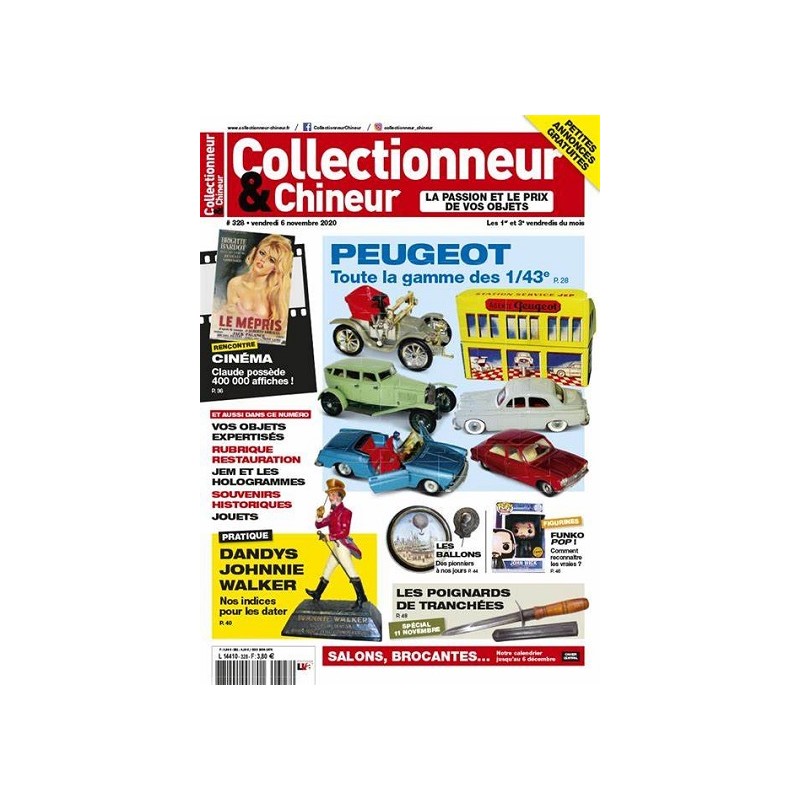 Collectionneur & Chineur n°328 Novembre 2020 Collectionneur & Chineur n°328 Novembre 2020