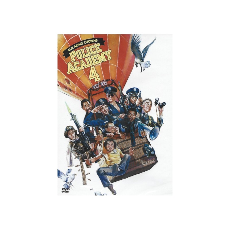 Police Academy 4 Aux armes citoyens (1987) DVD, Jim Drake, Editions Warner Bros Police Academy 4 Aux armes citoyens (1987) DVD, Jim Drake, Editions Warner Bros
