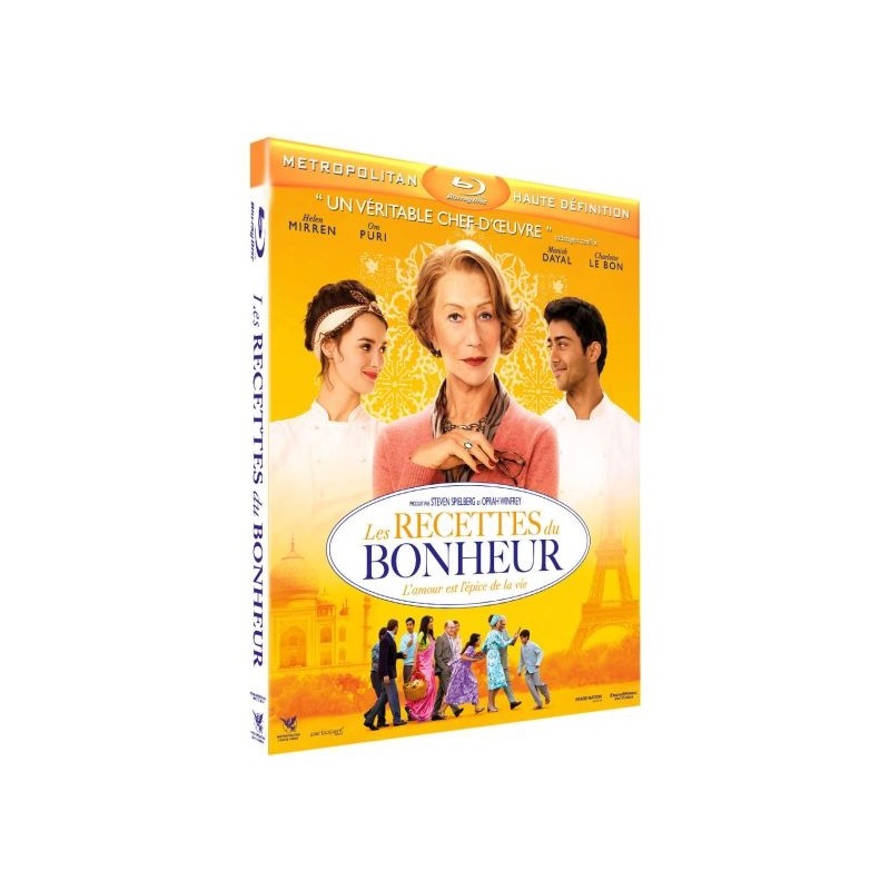 Les Recettes du bonheur (2014) Blu-ray, Lasse Hallstrom, Métropolitan Vidéo Les Recettes du bonheur (2014) Blu-ray, Lasse Hallstrom, Métropolitan Vidéo