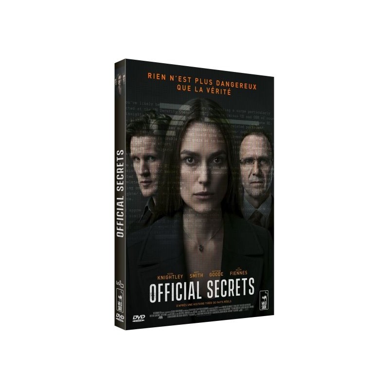 Official Secrets (2019) DVD, Gavin Hood, Editions Wild Side Vidéo Official Secrets (2019) DVD, Gavin Hood, Editions Wild Side Vidéo