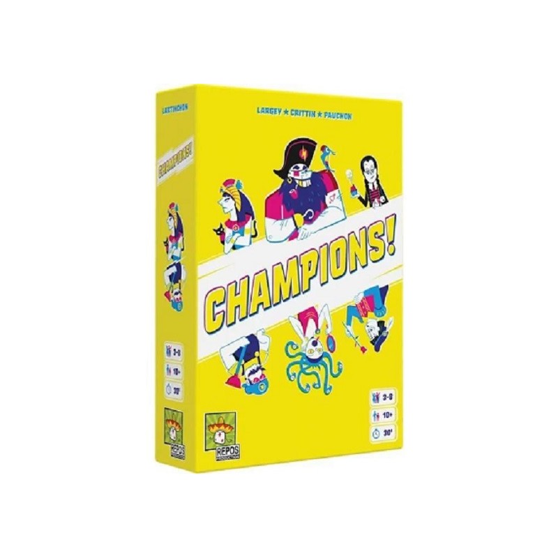 Champions !, Jeu de Société, Editions Repos Production