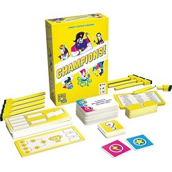 Contenu de la boite du jeu Champions !