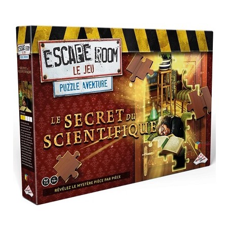 Escape Room : Le Secret du Scientifique, Jeu de Société
