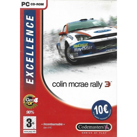 Colin Mcrae Rally 3, Jeux PC