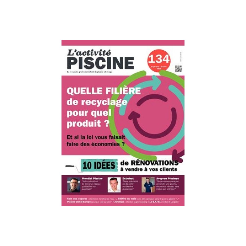 L'activité piscine n°134