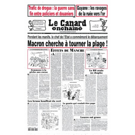 Le Canard enchainé n°5352