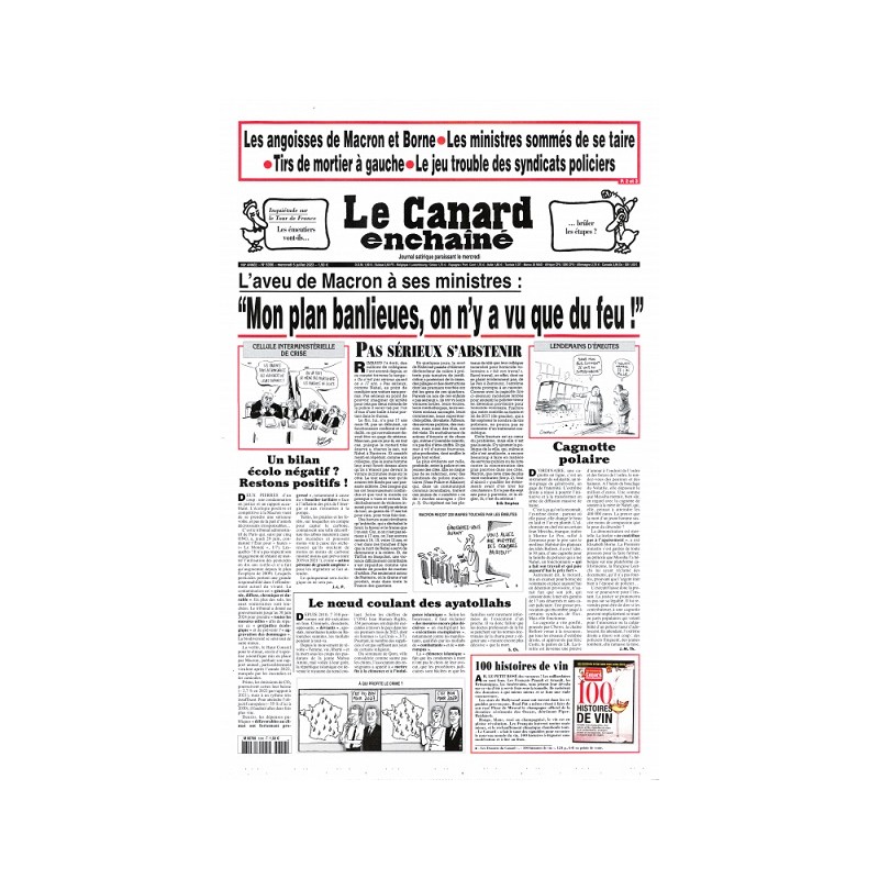 Le Canard enchainé n°5356