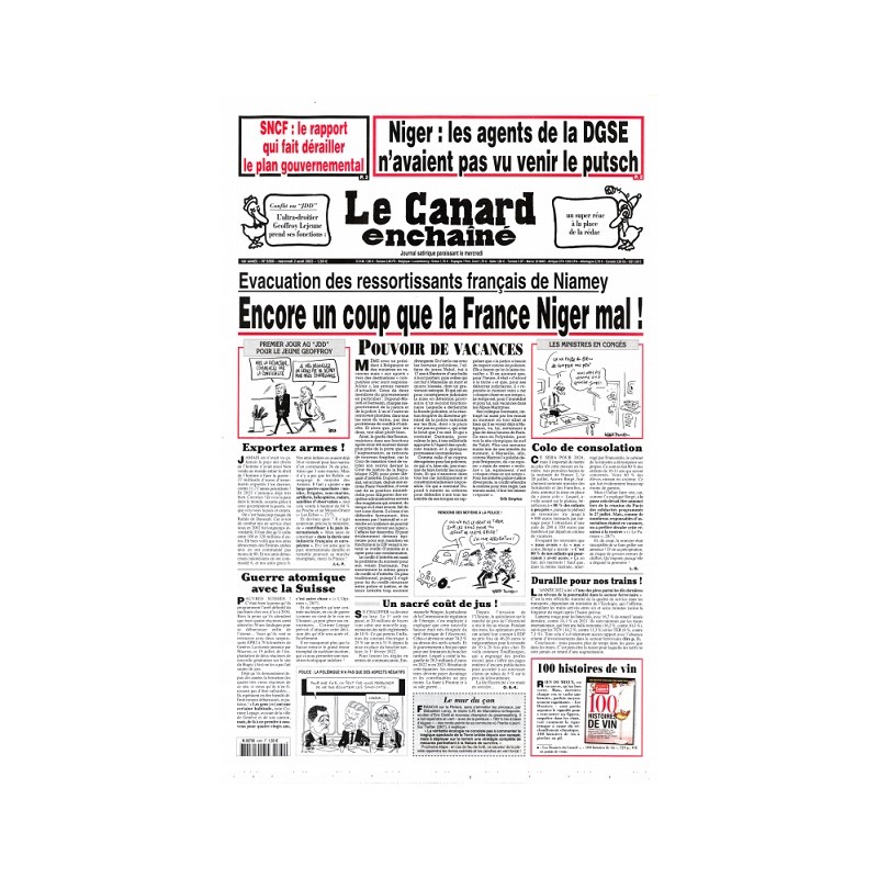 Le Canard enchainé n°5360