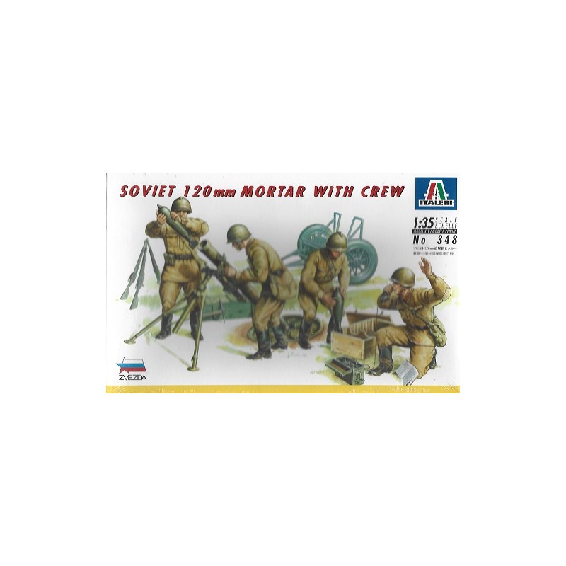 Mortier Soviétique 120mm 2ème Guerre Mondiale