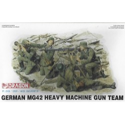 German MG42 Heavy Machine Gun Team 1939-45