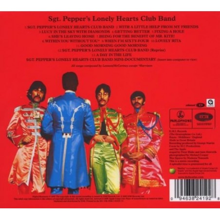 Sgt Pepper's Lonely Hearts Club Band Remaster Cd Album, Editions EMI