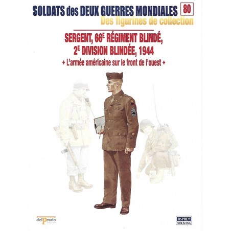 Sergent 66ème Régiment Blindé 2ème Division Blindée 1944