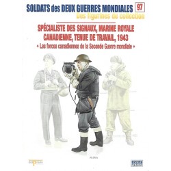 Spécialiste des Signaux Marine Royale Canadienne Tenue de Travail 1943