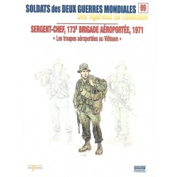 Sergent-Chef 173ème Brigade Aéroportée 1971
