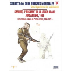 Sergent 4ème Régiment de la Légion Arabe Jordanienne 1948
