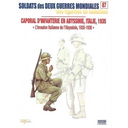 Caporal d'Infanterie en Abysinie, Italie 1935